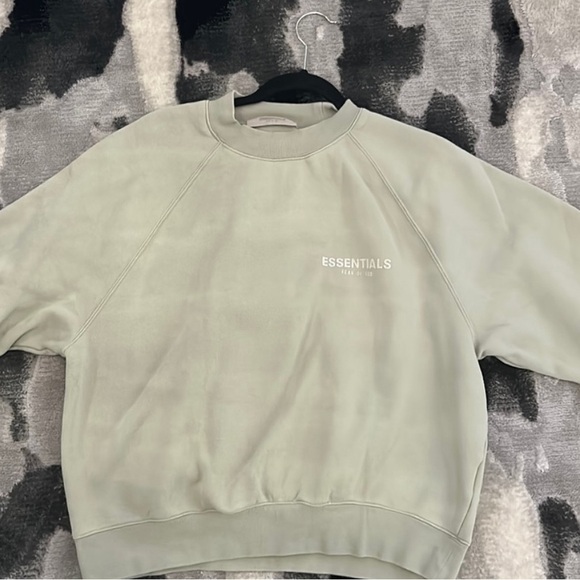 Essential Fear of God Seafoam Crewneck - Picture 3 of 3